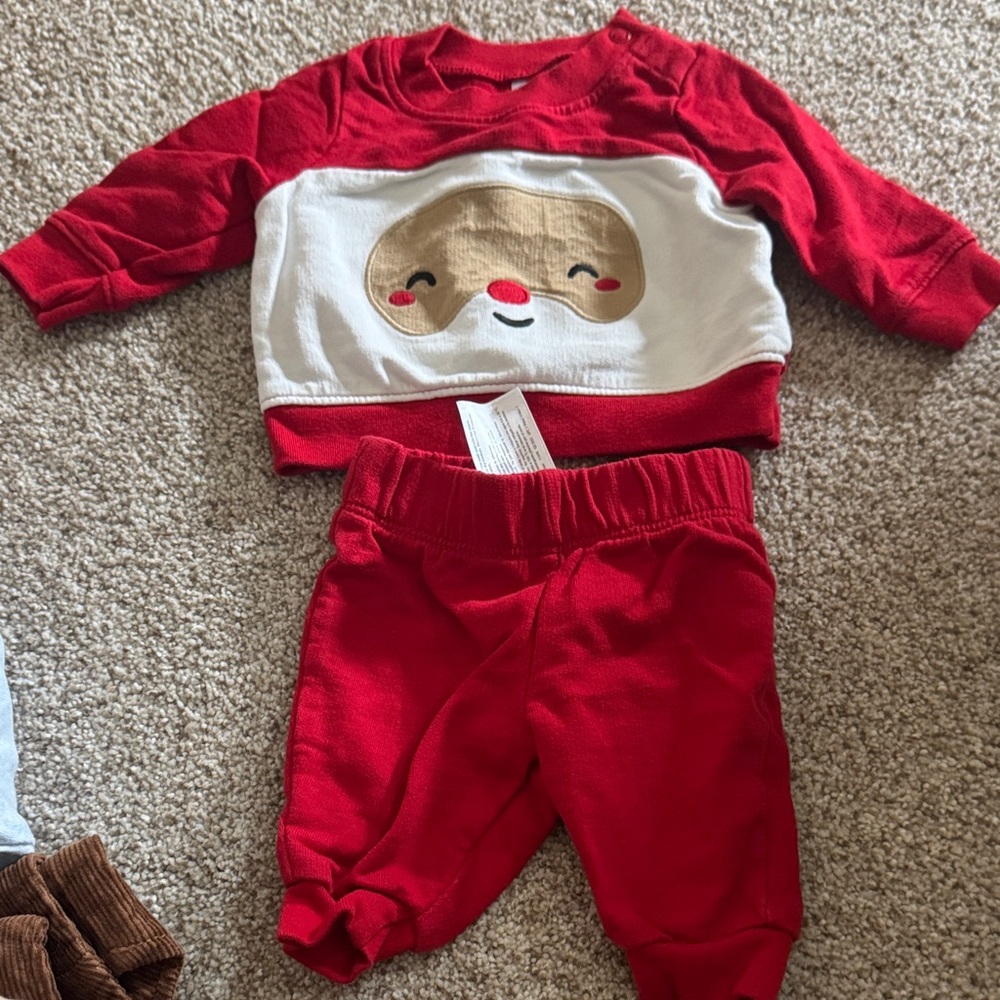 Newborn carters Christmas outfit